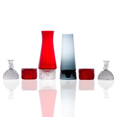 Lot 264 - A collection of Whitefriars glass lighting