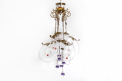 Lot 485 - A glass 'Galaxy Lumina' chandelier by Borek Sipek for Lasvit