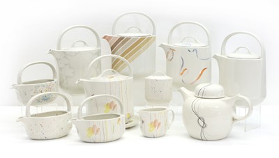 Lot 110 - A collection of Midwinter 'Style' teapots