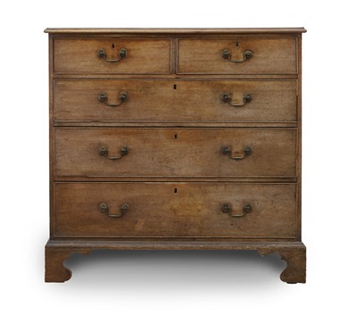 Lot 542 - A George III mahogany chest of drawers