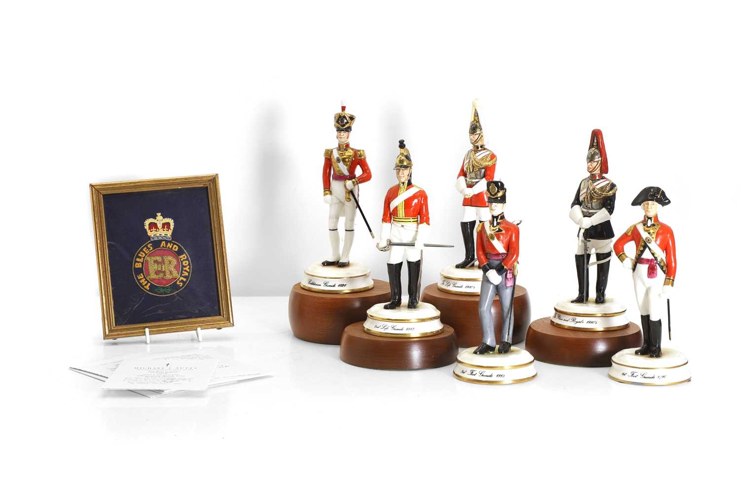 Lot 119 - A collection of Michael J Sutty English Bone China Figures