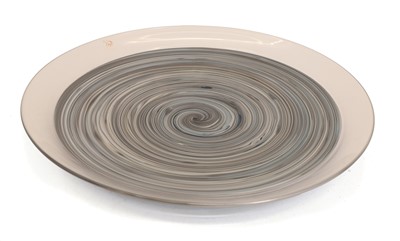 Lot 154 - A large Cenedese glass charger