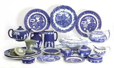 Lot 117 - Ten Wedgwood Jasperware items