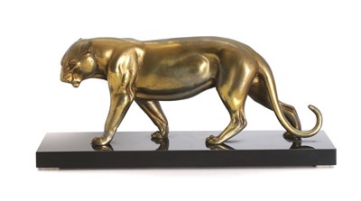 Lot 323 - An Art Deco model of a panther