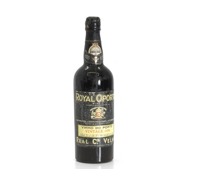 Lot 396 - A bottle of Royal Oporto vintage port 1958