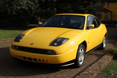 Lot An unregistered 1994 Fiat Coupe 16v turbo RHD prototype
