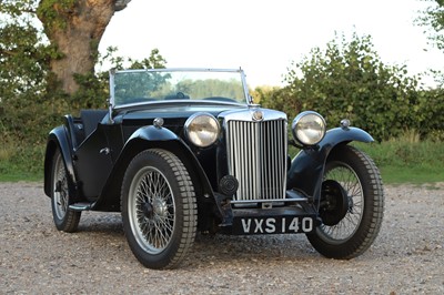 Lot 1947 MG TC roadster