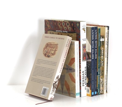 Lot 401 - A collection of rug and textile books