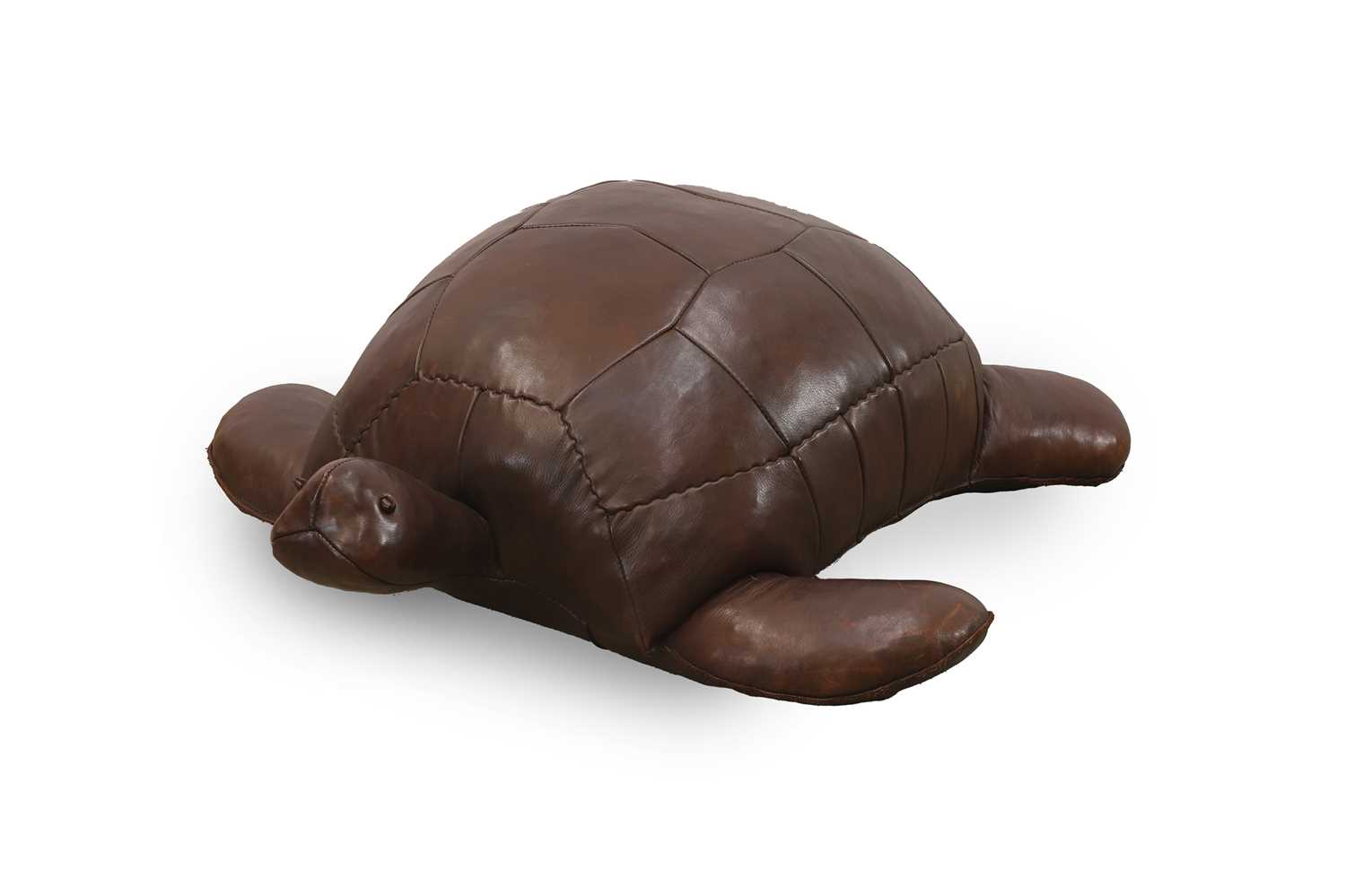 Lot 309 - An Omersa brown leather turtle