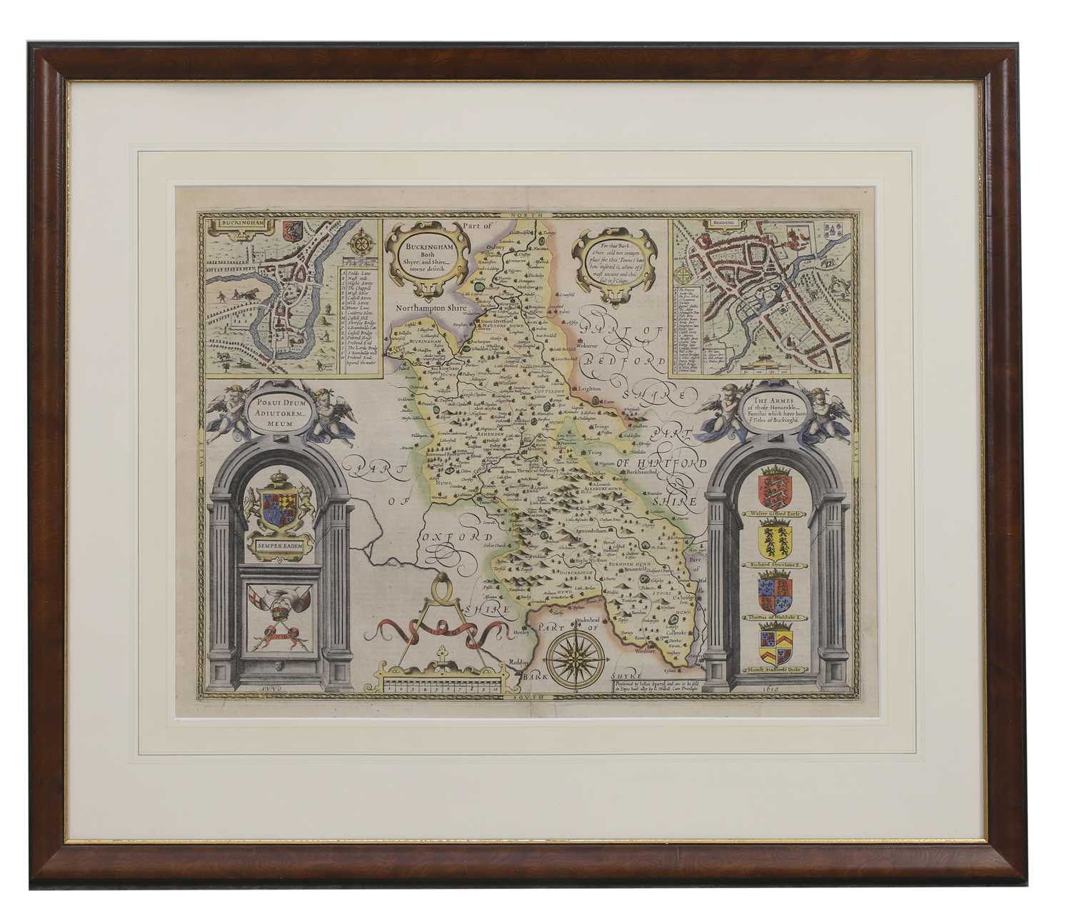Lot 318 - John Speed, Buckinghamshire,
