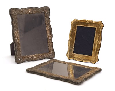 Lot 4 - A collection of silver frames