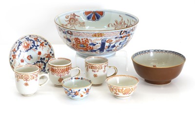 Lot 53 - A small group of Chinese export porcelains