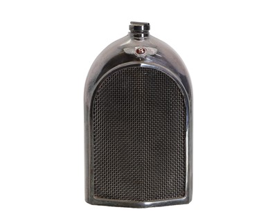 Lot A Bentley grille flask