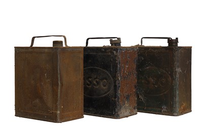 Lot 46 - Three gallon petrol cans