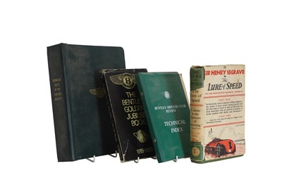 Lot 33 - Technical facts of the vintage Bentley